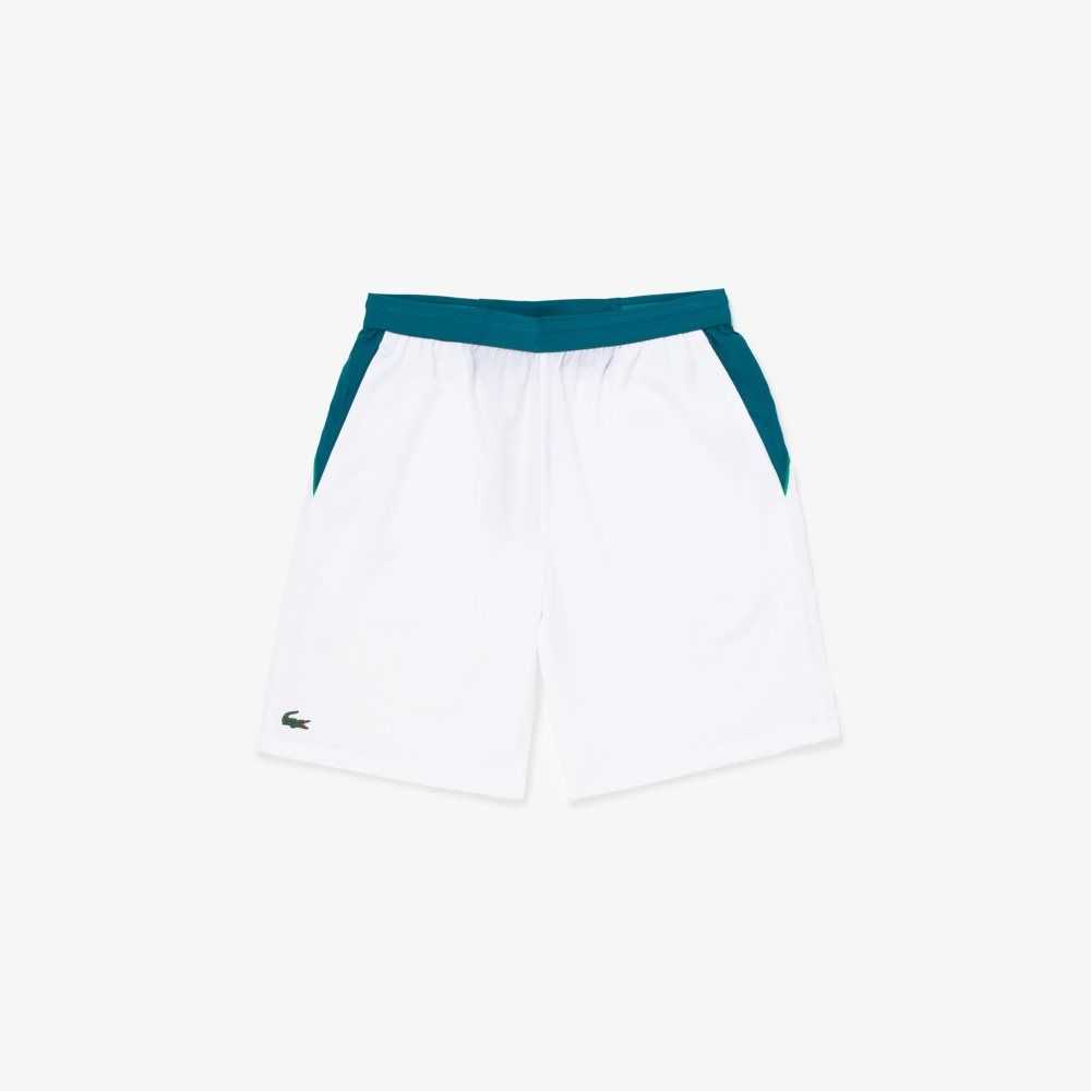 Lacoste SPORT x Novak Djokovic Color-Block Blancas Verde | 7018-FBXWT