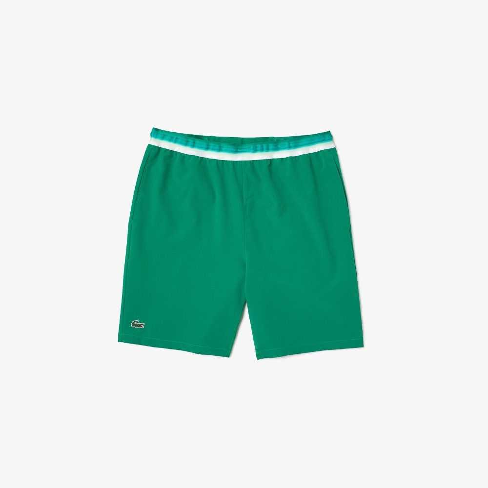 Lacoste SPORT x Novak Djokovic Light Stretch Verde | 5418-CGYMO