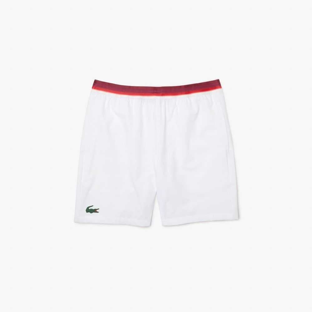 Lacoste SPORT x Novak Djokovic Light Stretch Blancas | 8654-PBHXF