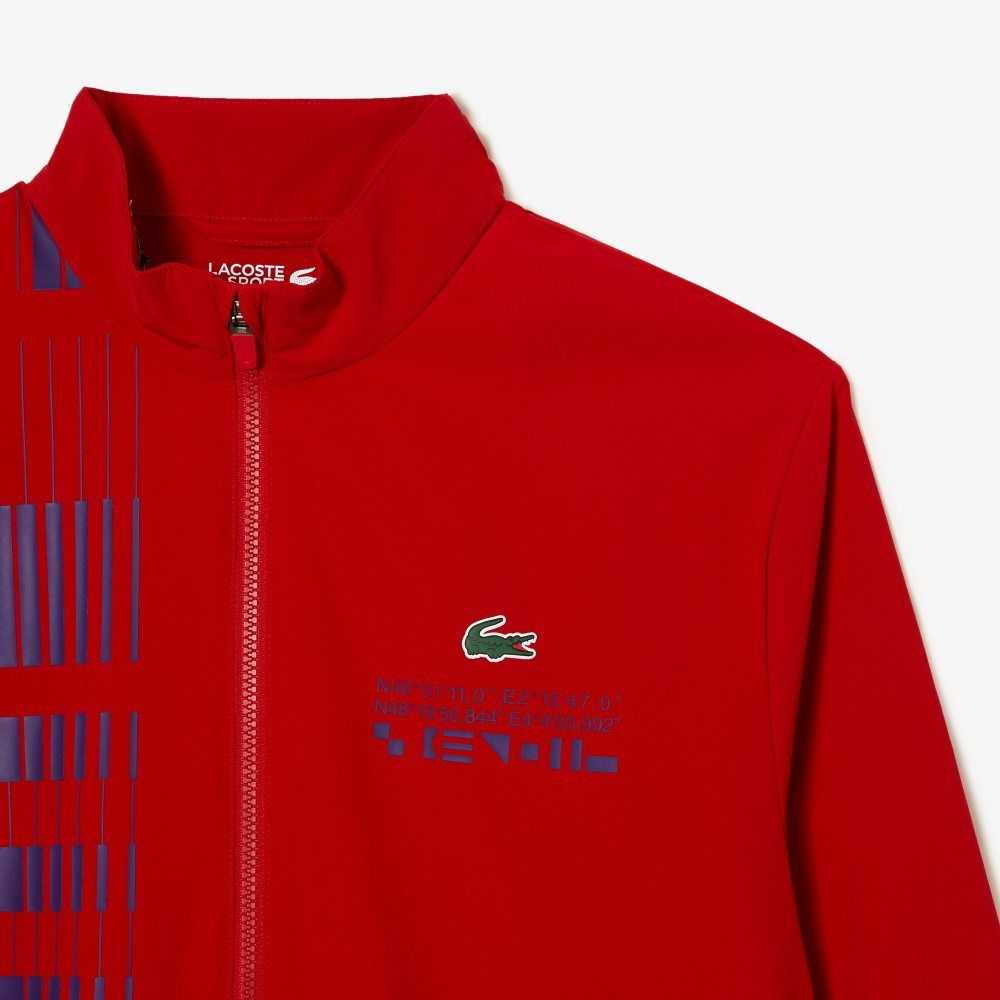 Lacoste SPORT x Novak Djokovic Pista Rojas Moradas | 6792-QTXWJ