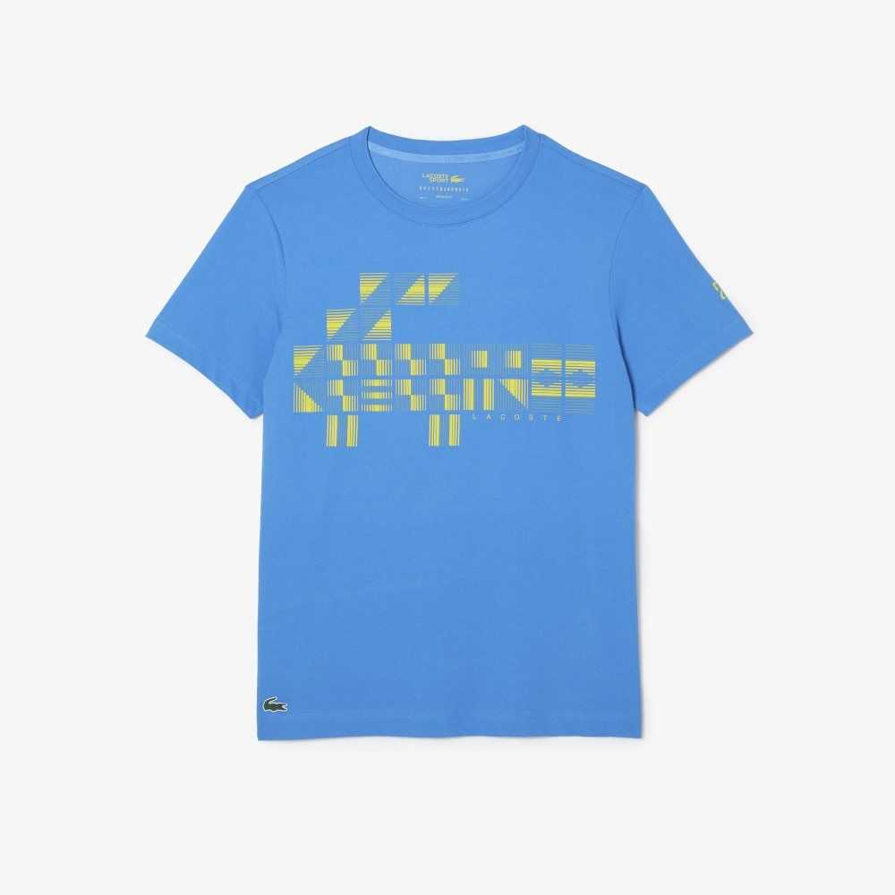 Lacoste SPORT x Novak Djokovic Printed Azules | 5782-DJAEM