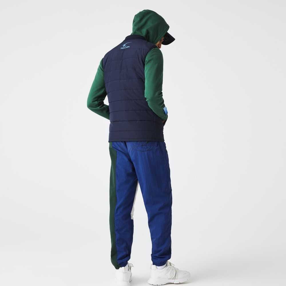 Lacoste SPORT x Theo Curin Vest Azul Marino Azules Azules | 9740-PIXDT