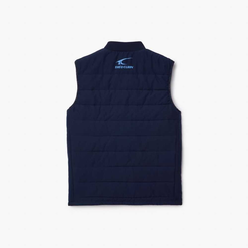 Lacoste SPORT x Theo Curin Vest Azul Marino Azules Azules | 9740-PIXDT