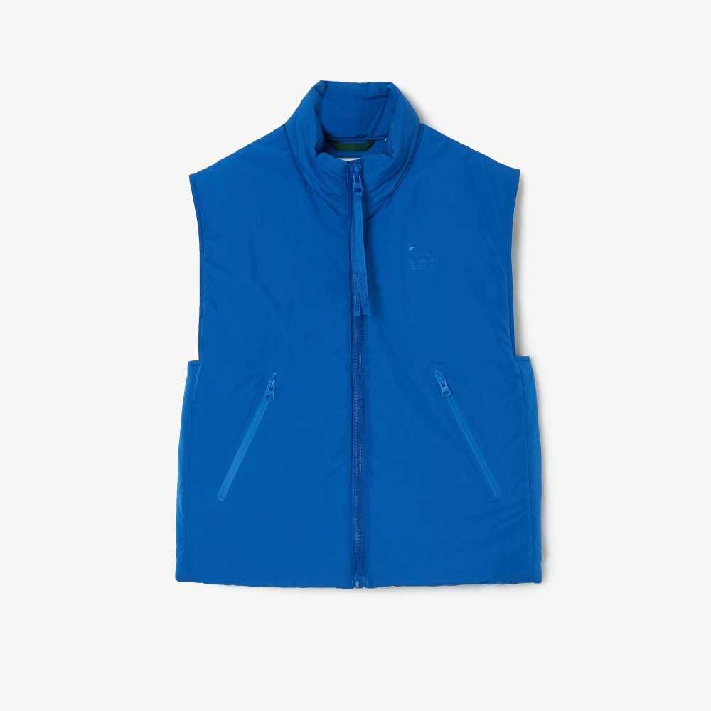 Lacoste Sin Manga Bodywarmer Azules | 0348-CVTHF