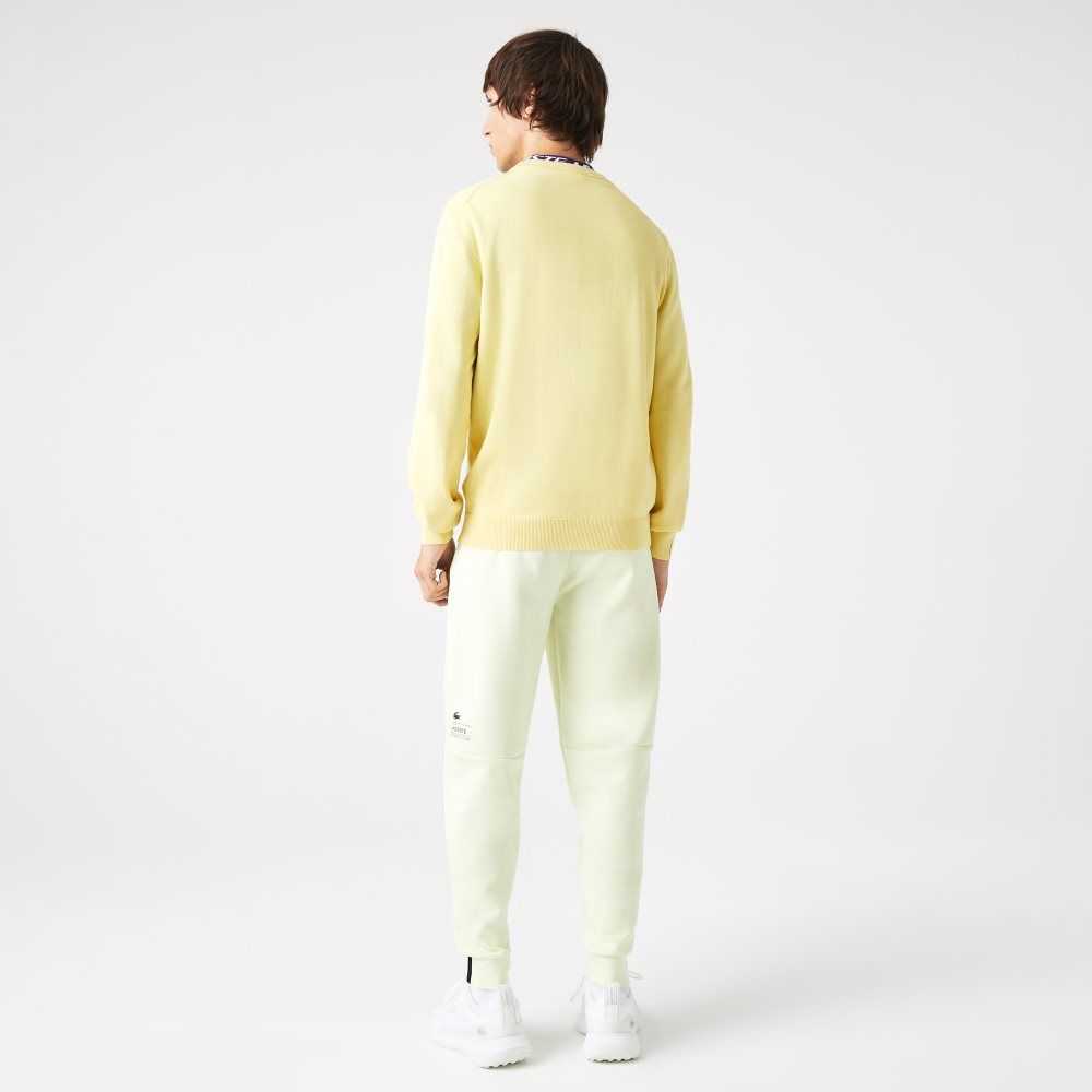 Lacoste Slim Fit Branded Amarillo | 1402-TSPMD