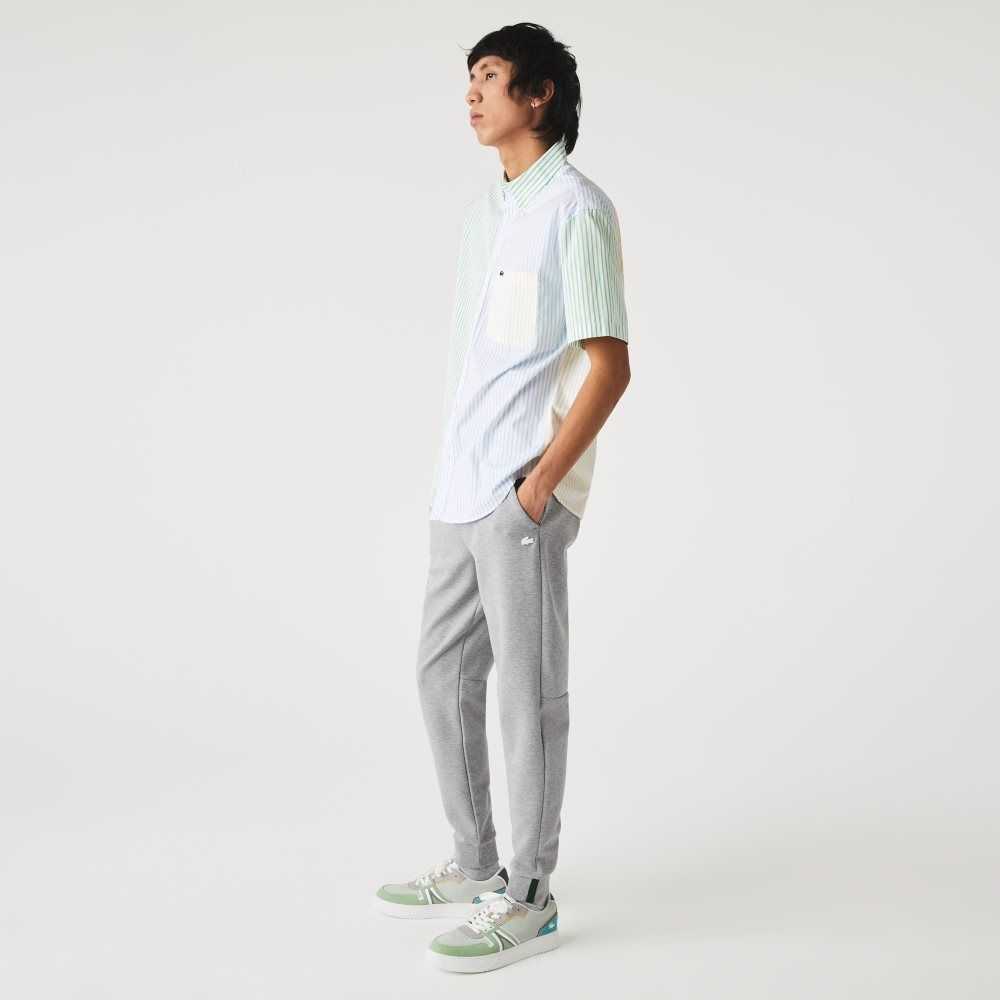 Lacoste Slim Fit Heathered Algodon Blend Tracksuit Gris | 9324-SINLY