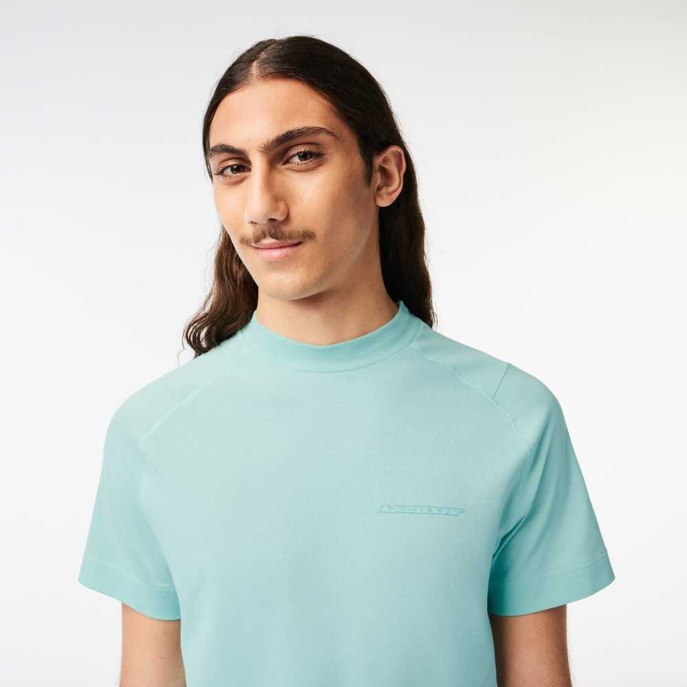 Lacoste Slim Fit Organic Algodon Pique Verde Menta | 5149-IOXEL