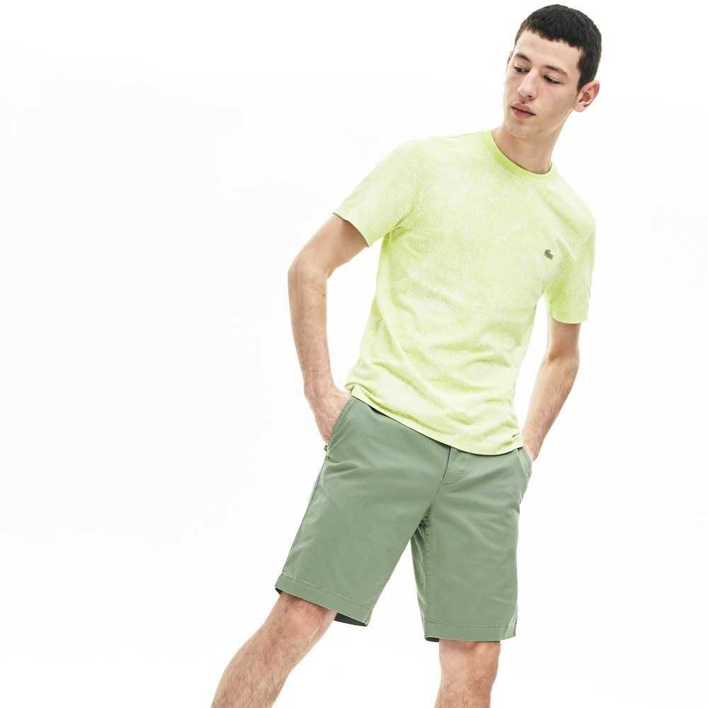 Lacoste Slim Fit Stretch Gabardine Verde | 0256-ENISK