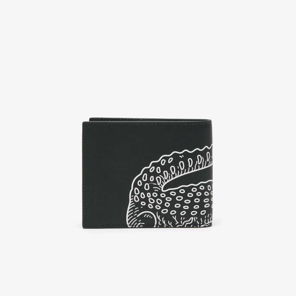 Lacoste Small Contrast Print Folding Wallet Multicolor | 2167-KXBQO