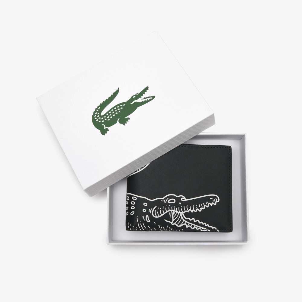 Lacoste Small Contrast Print Folding Wallet Multicolor | 2167-KXBQO