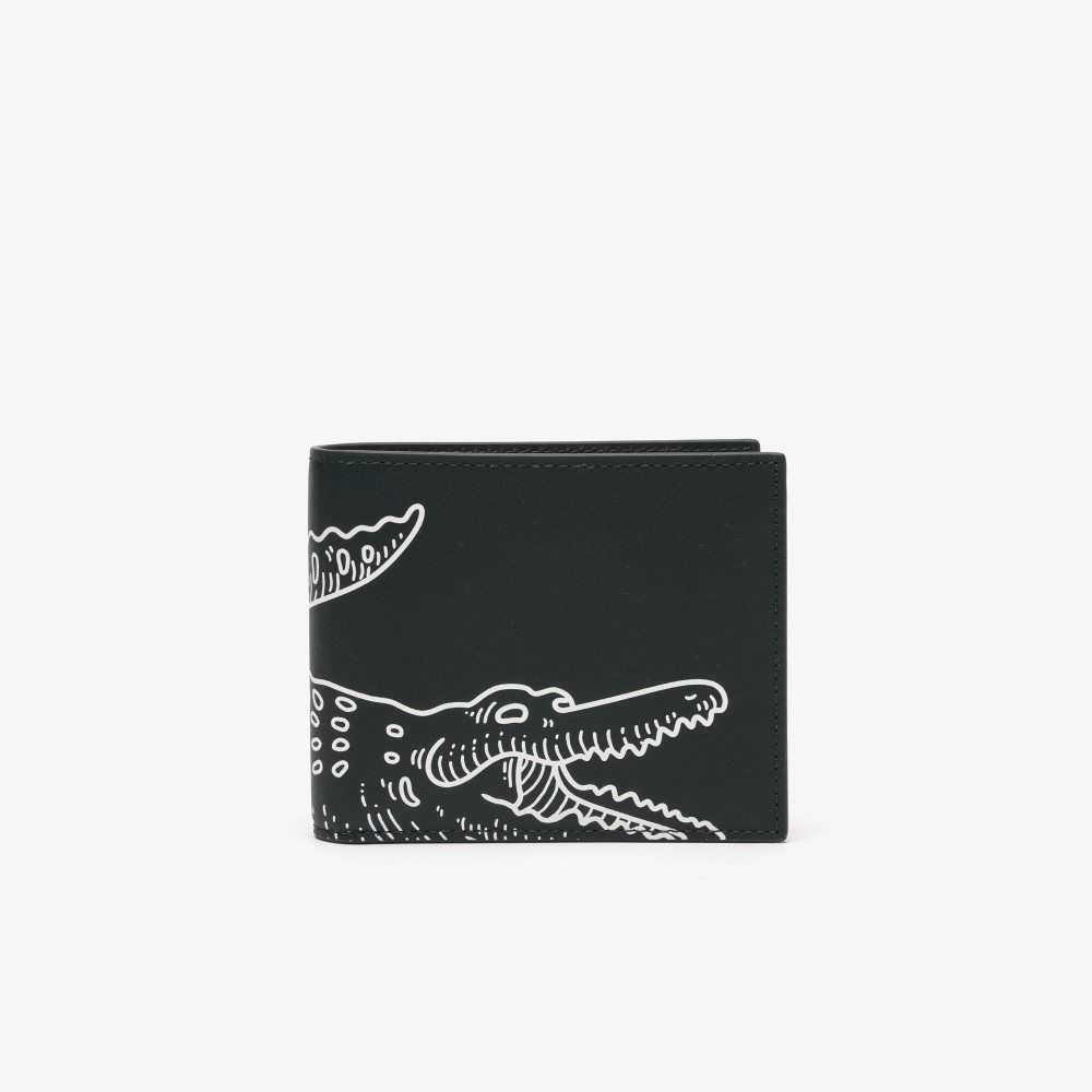 Lacoste Small Contrast Print Folding Wallet Multicolor | 2167-KXBQO