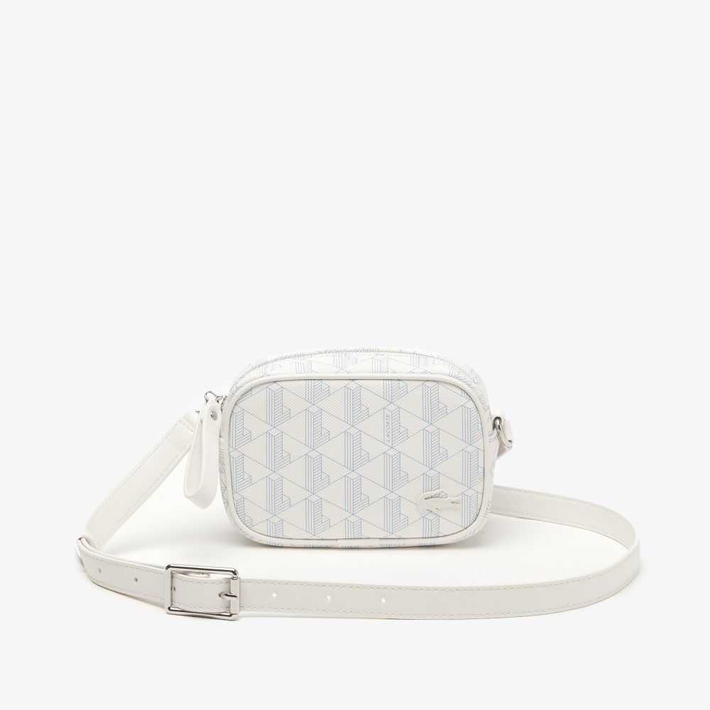 Lacoste Small Monogram Print Multicolor | 1065-TPZBK