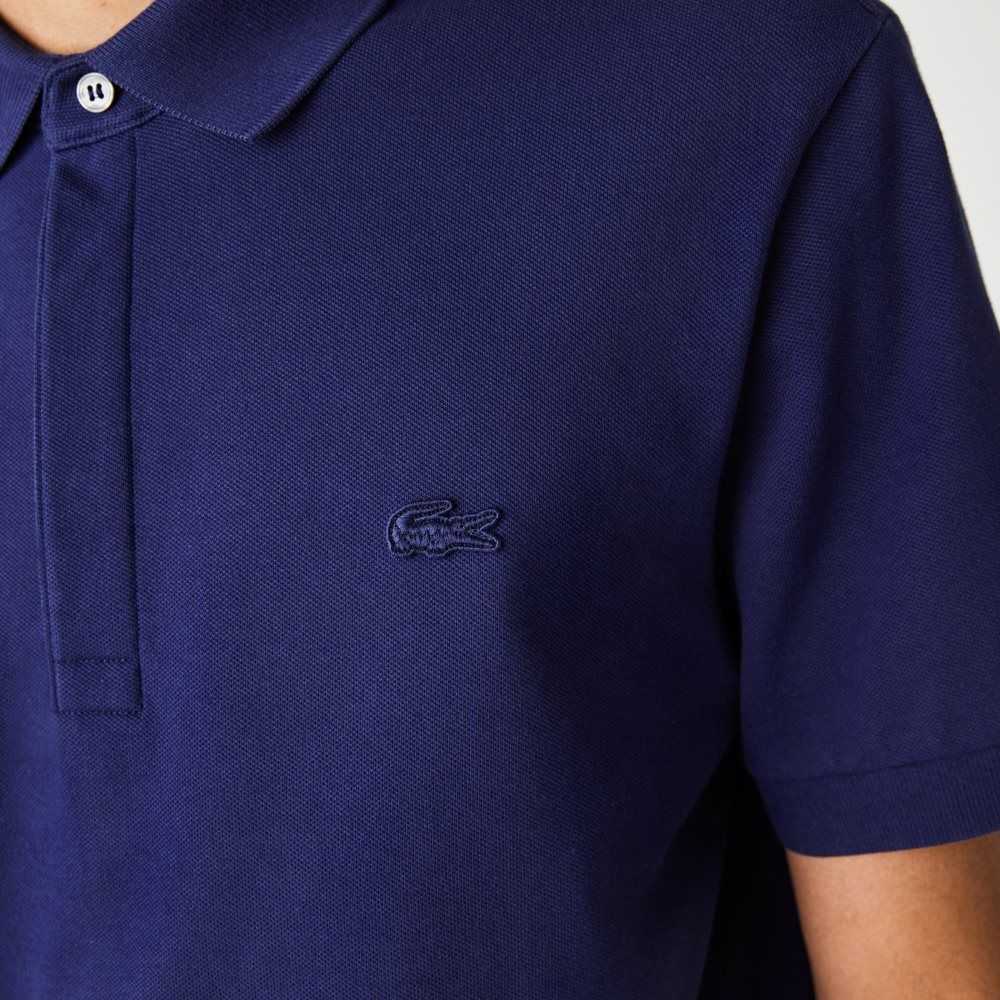 Lacoste Smart Paris Stretch Algodon Azules | 3072-OAWLM