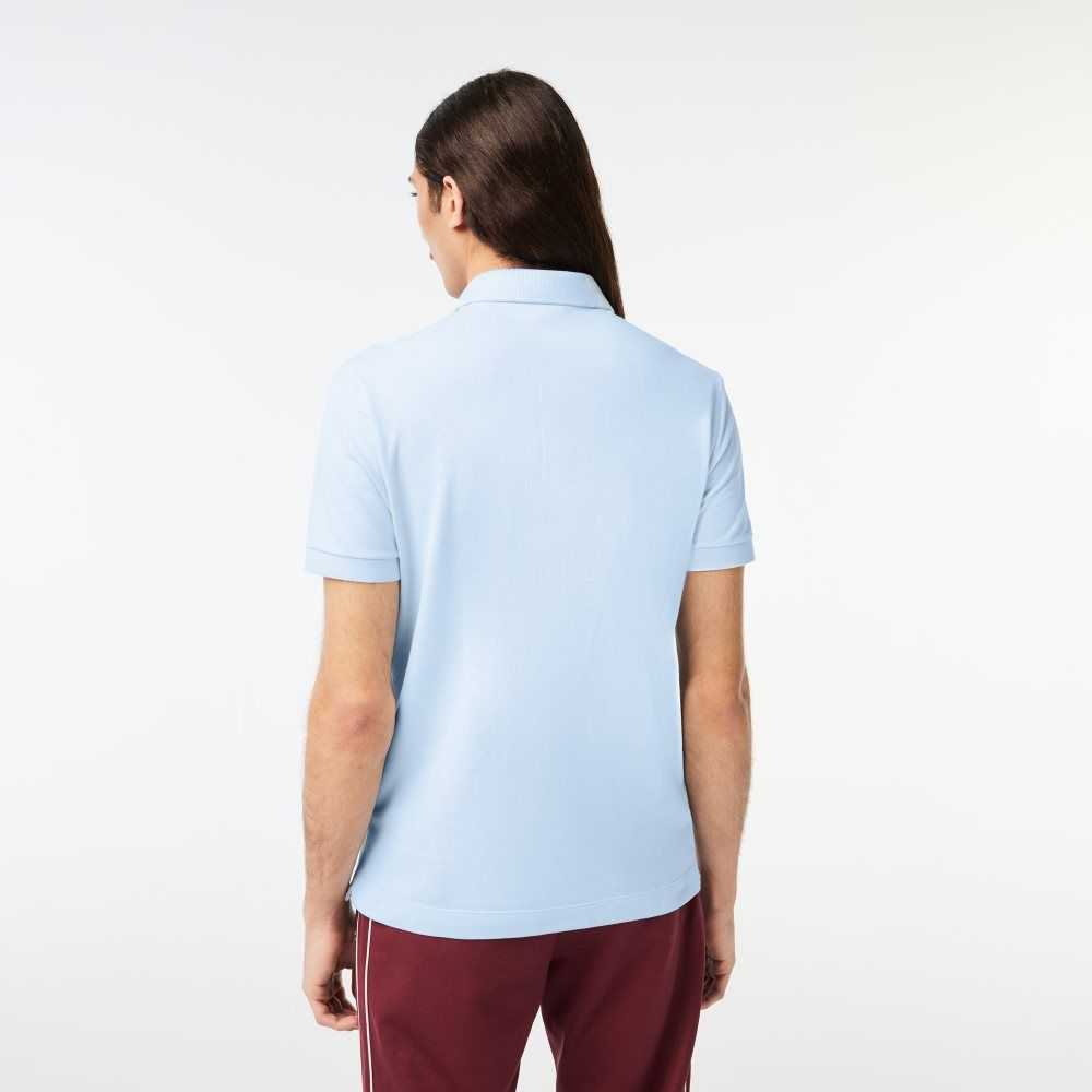 Lacoste Smart Paris Stretch Algodon Azules Claro | 7863-SDXTE