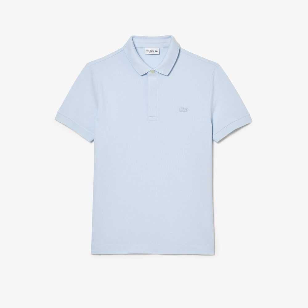 Lacoste Smart Paris Stretch Algodon Azules Claro | 7863-SDXTE