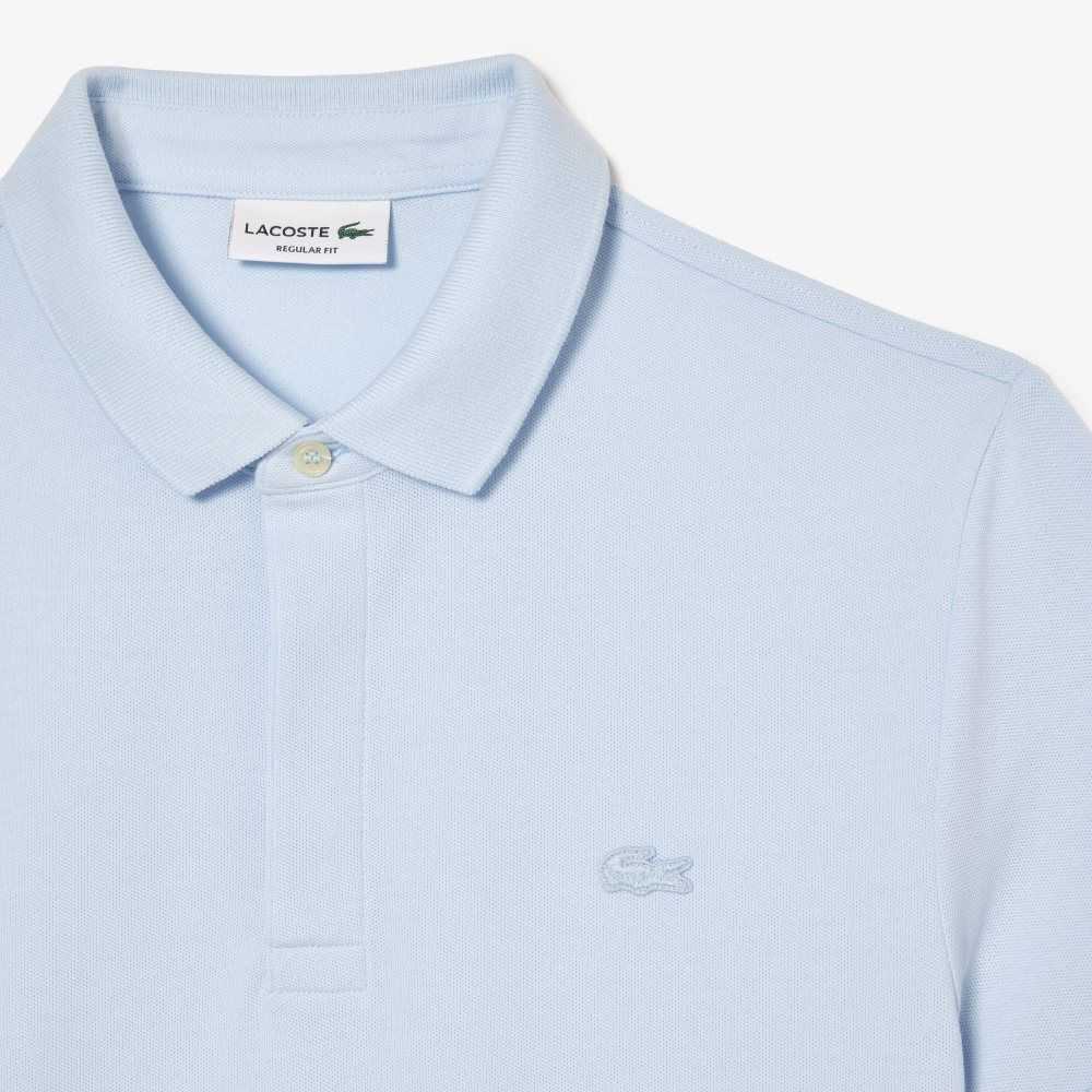 Lacoste Smart Paris Stretch Algodon Azules Claro | 7863-SDXTE