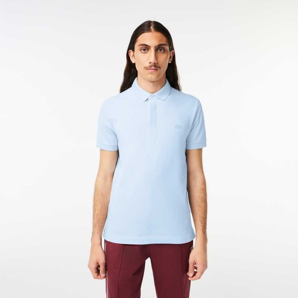 Lacoste Smart Paris Stretch Algodon Azules Claro | 7863-SDXTE