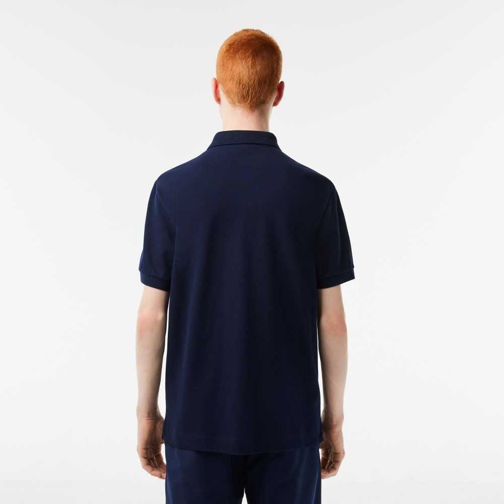 Lacoste Smart Paris Stretch Algodon Azul Marino Azules | 9260-BQMVR