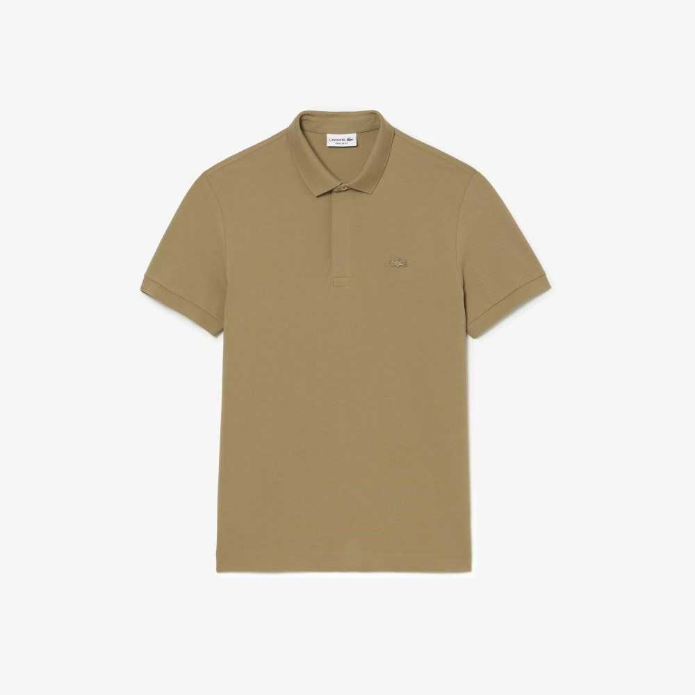 Lacoste Smart Paris Stretch Algodon Beige | 2760-BTEAZ