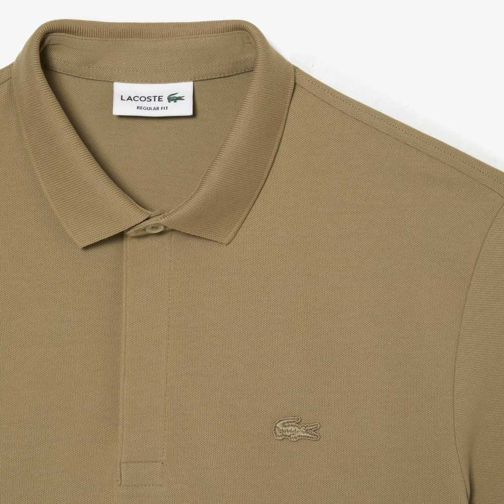 Lacoste Smart Paris Stretch Algodon Beige | 2760-BTEAZ