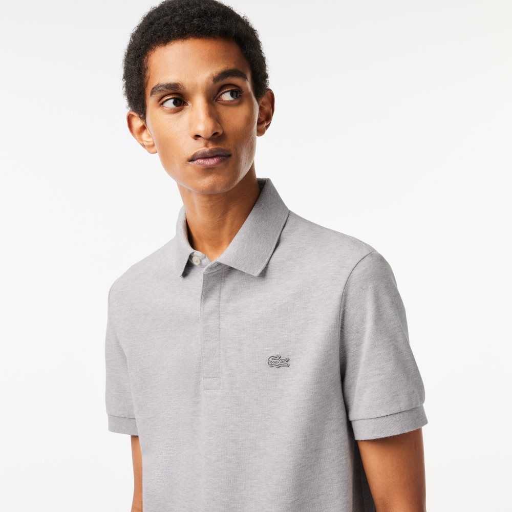 Lacoste Smart Paris Stretch Algodon Gris | 1276-JTNPF