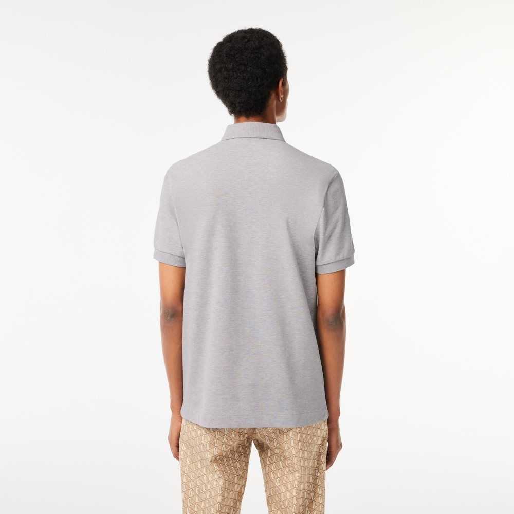 Lacoste Smart Paris Stretch Algodon Gris | 1276-JTNPF