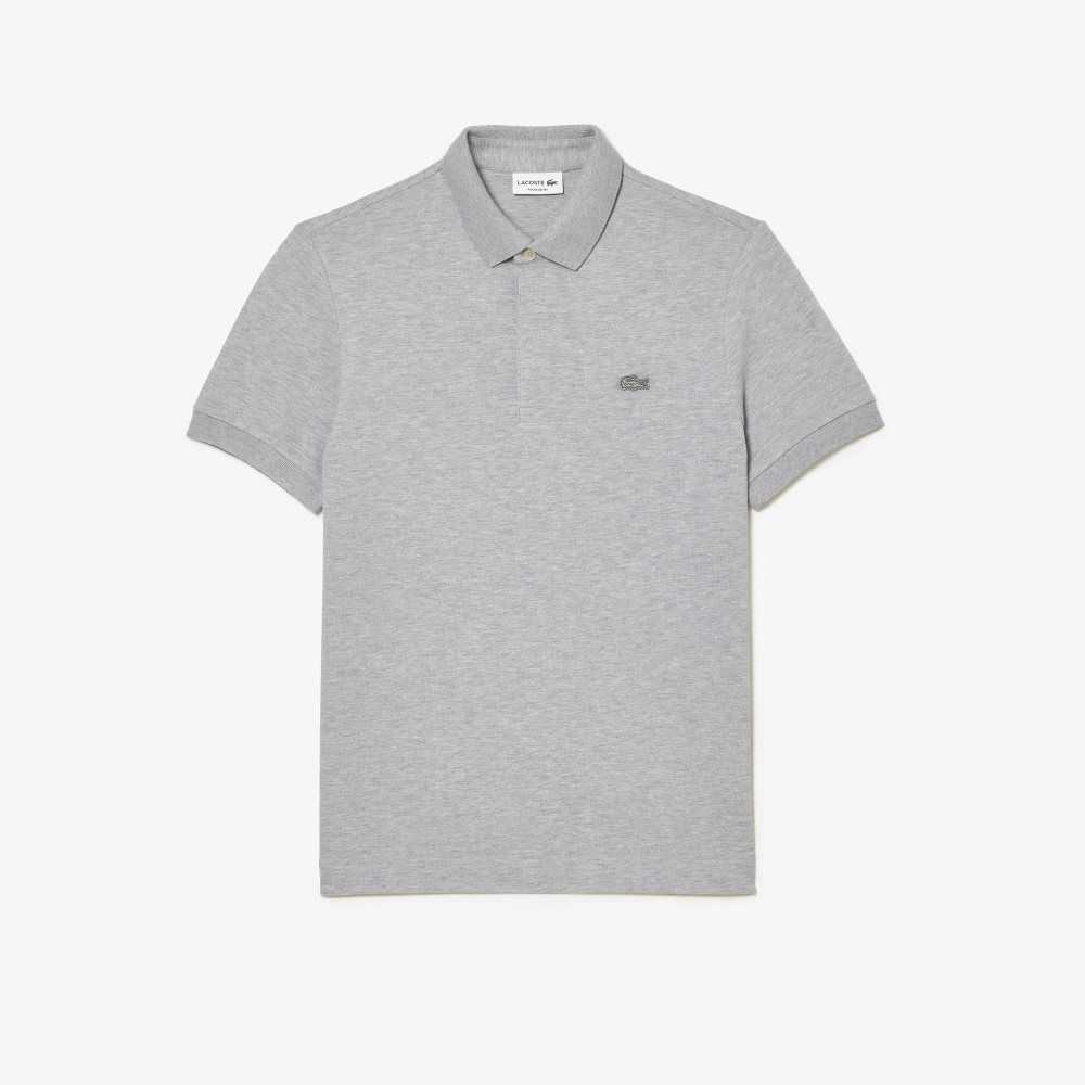 Lacoste Smart Paris Stretch Algodon Gris | 1276-JTNPF