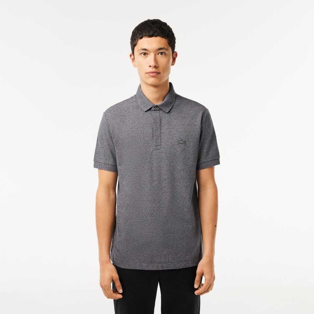 Lacoste Smart Paris Stretch Algodon Gris | 4163-RPMJB