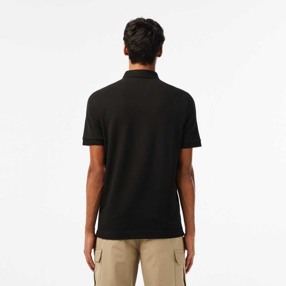 Lacoste Smart Paris Stretch Algodon Negras | 8091-OISAE