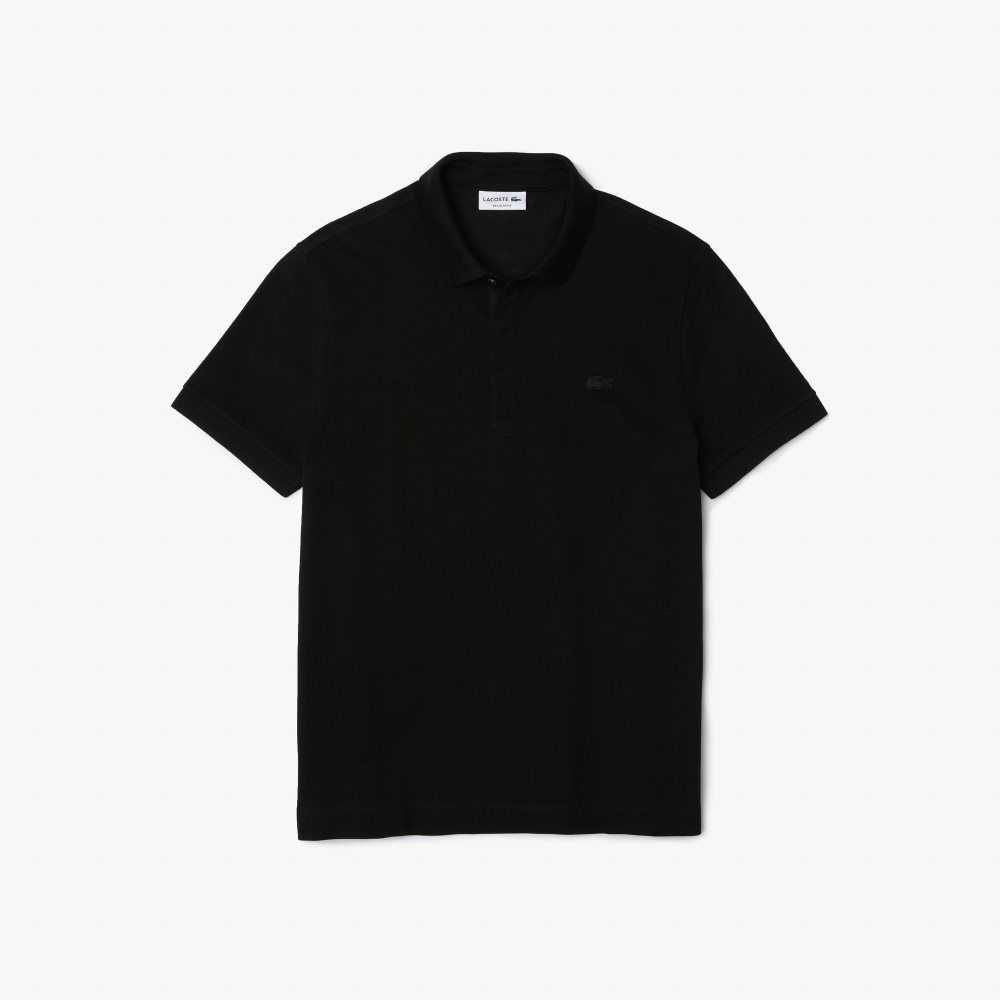 Lacoste Smart Paris Stretch Algodon Negras | 8091-OISAE