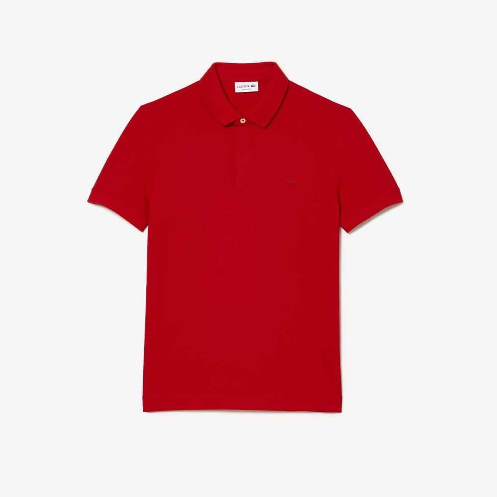 Lacoste Smart Paris Stretch Algodon Rojas | 6597-GFKNO