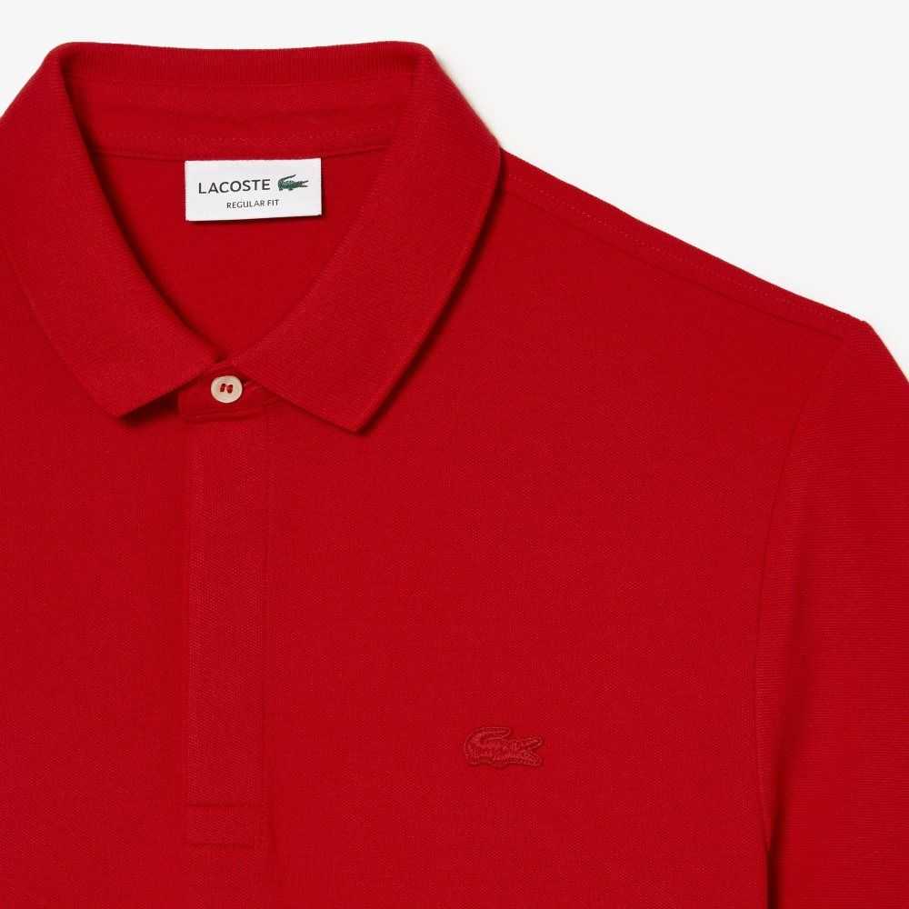 Lacoste Smart Paris Stretch Algodon Rojas | 6597-GFKNO