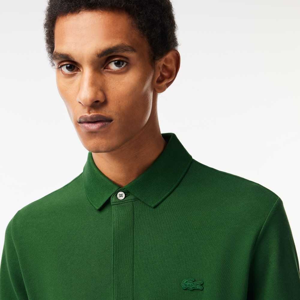 Lacoste Smart Paris Stretch Algodon Verde | 5684-KQZEV