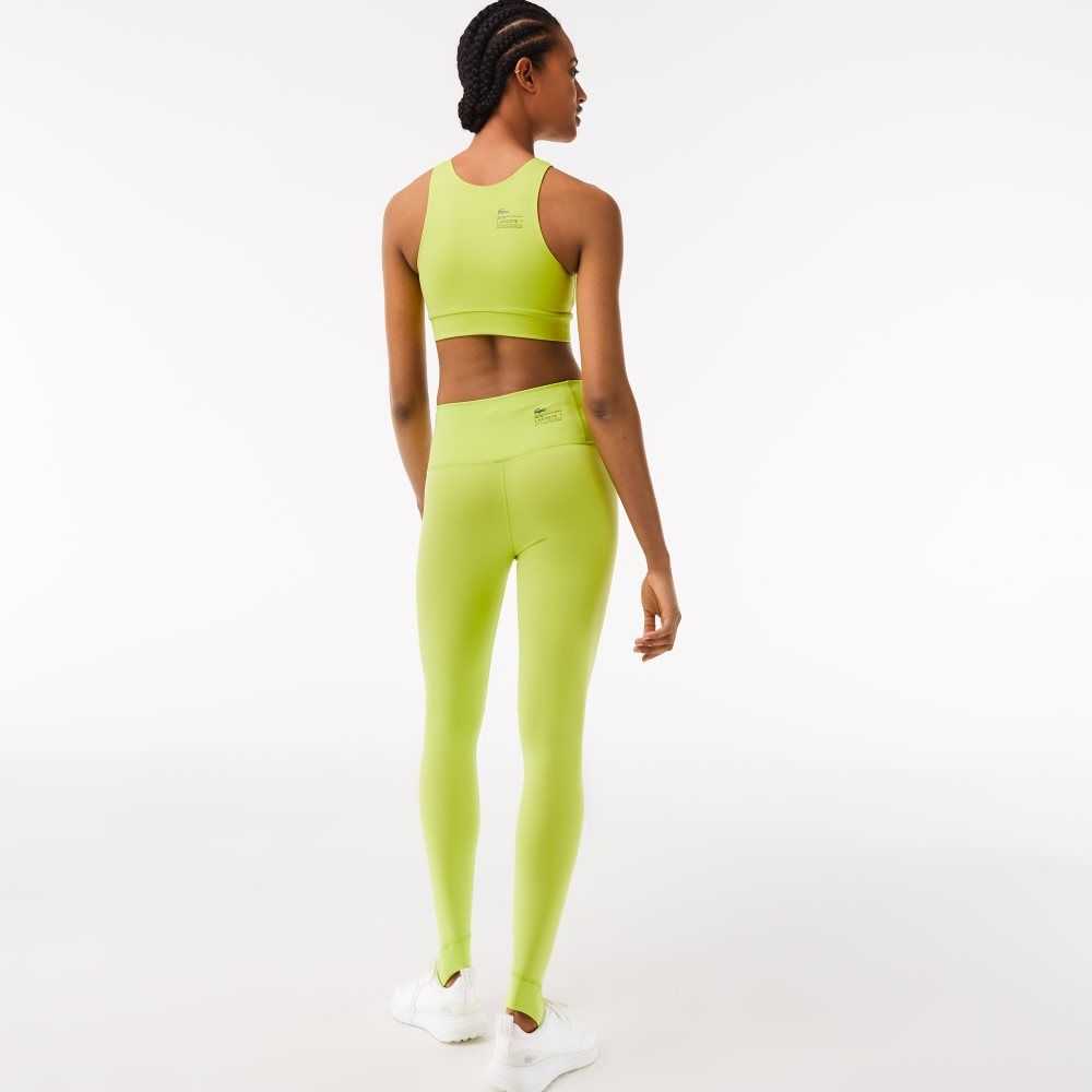 Lacoste Stirrup Leggings Amarillo | 8547-MOKDA