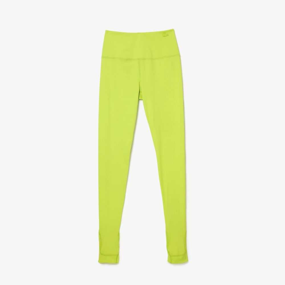 Lacoste Stirrup Leggings Amarillo | 8547-MOKDA