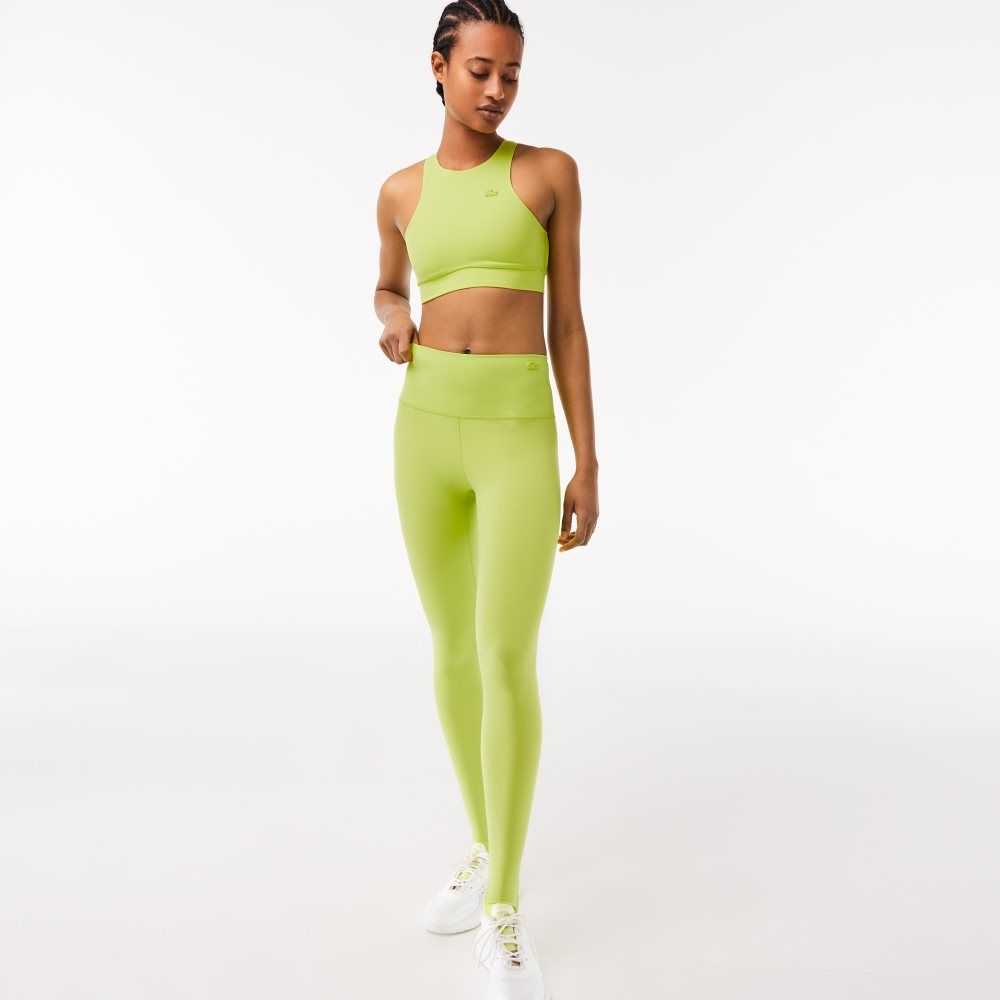 Lacoste Stirrup Leggings Amarillo | 8547-MOKDA