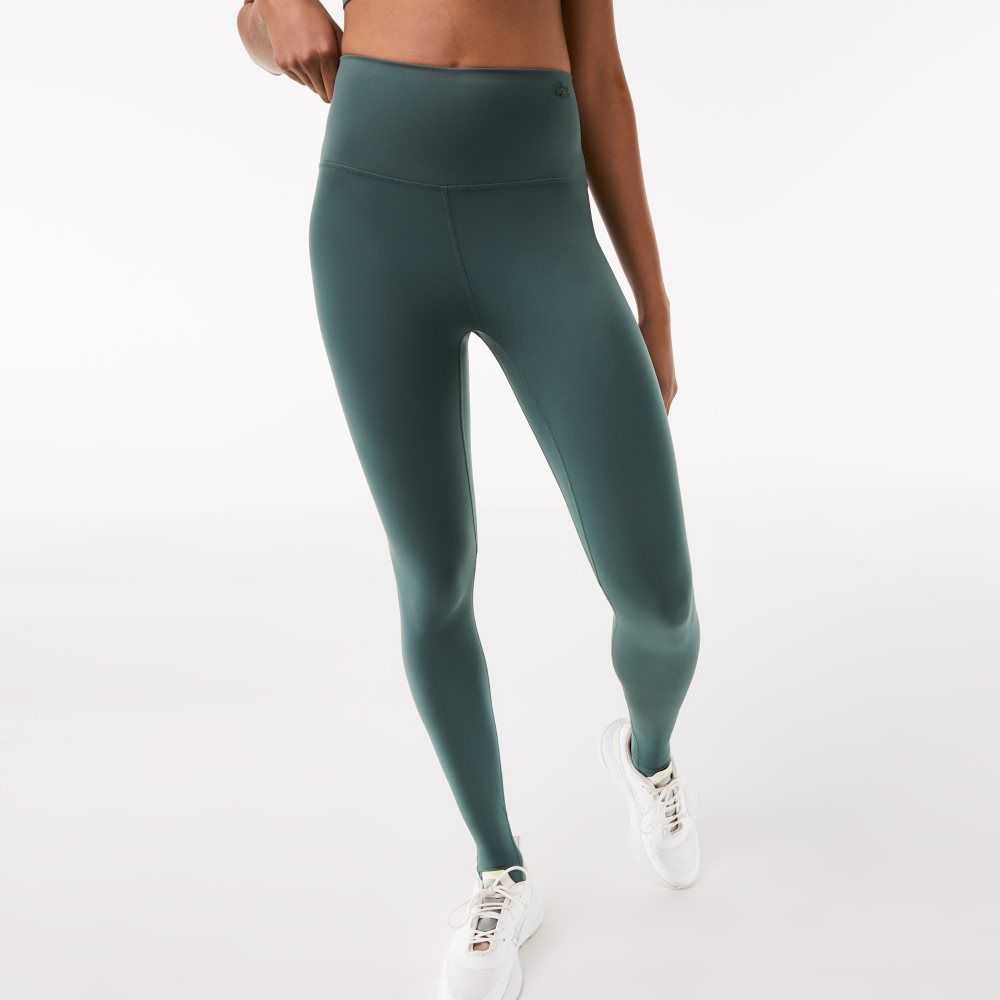 Lacoste Stirrup Leggings Verde | 3542-ZGUVP