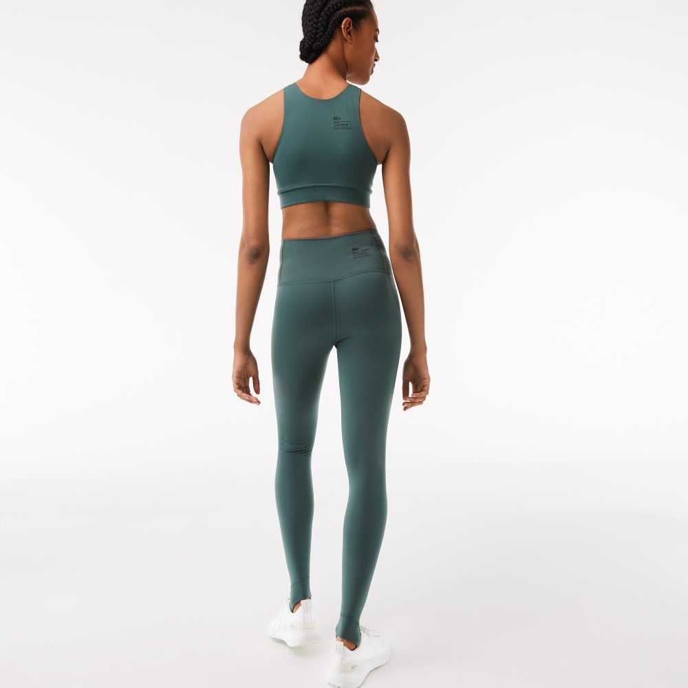 Lacoste Stirrup Leggings Verde | 3542-ZGUVP