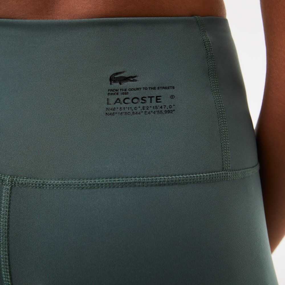 Lacoste Stirrup Leggings Verde | 3542-ZGUVP