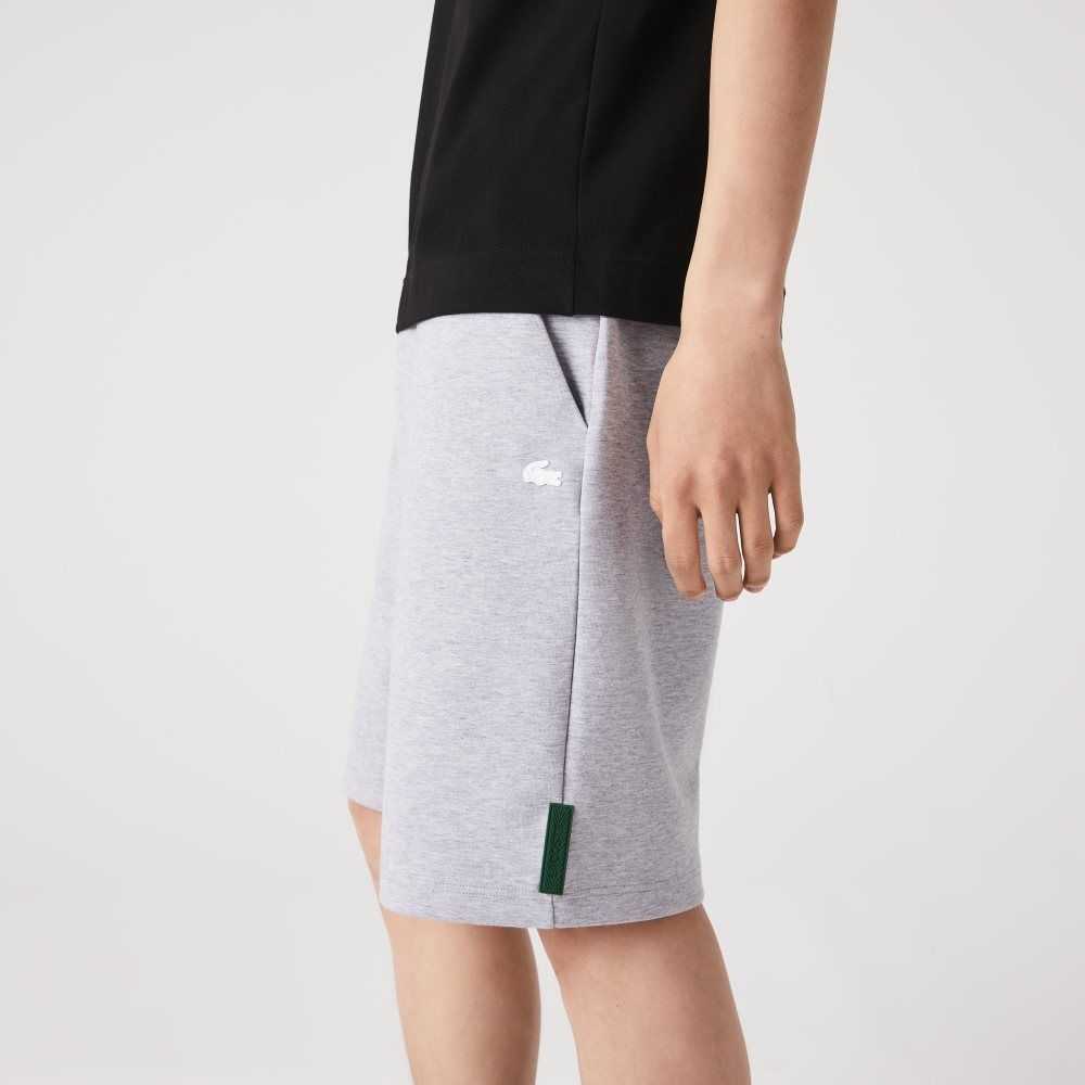 Lacoste Stretch Algodon Blend Gris | 7028-TYZLH