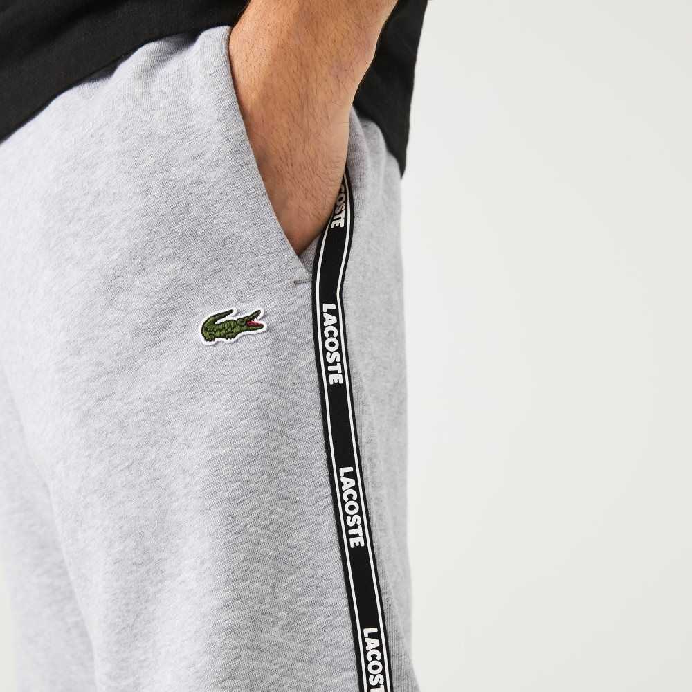 Lacoste Tapered Fit Branded Gris | 5913-TFPIB