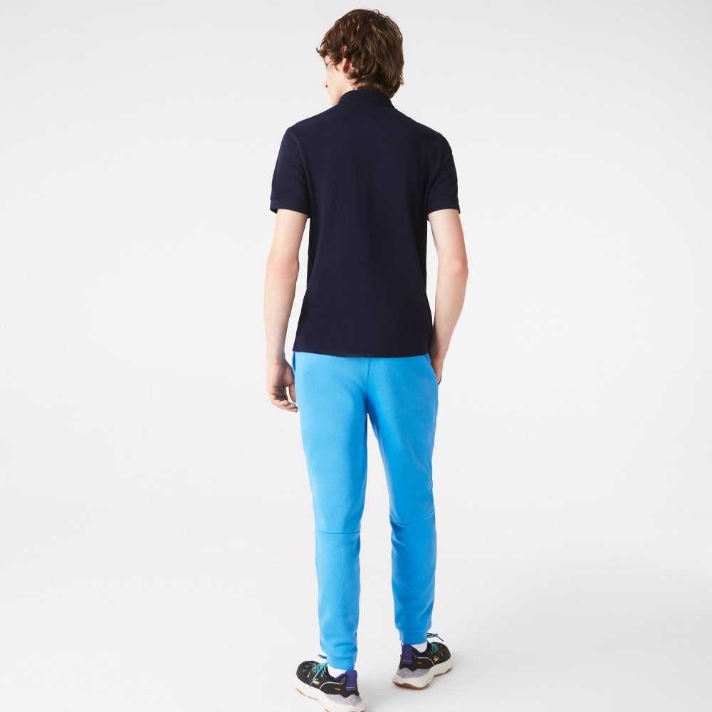 Lacoste Tapered Fit Fleece Azules | 2450-UTOAQ