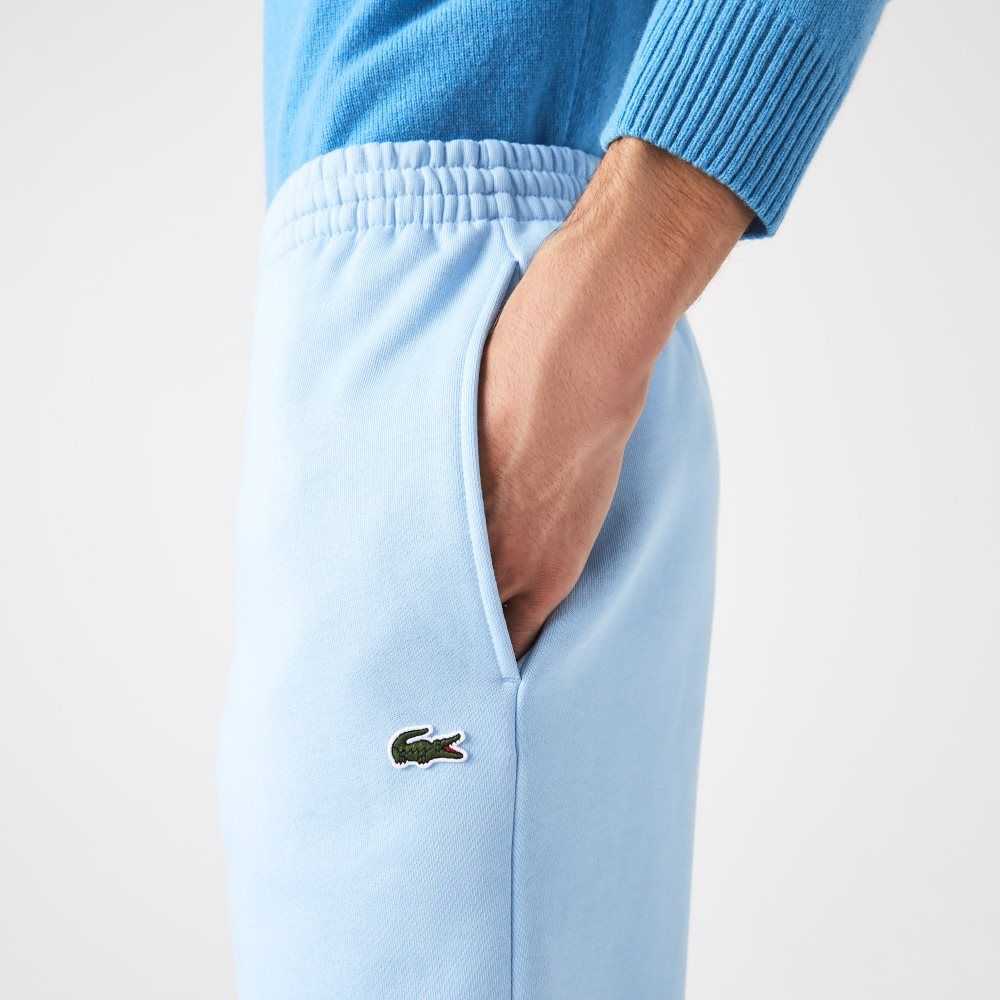 Lacoste Tapered Fit Fleece Azules | 5429-OUISC