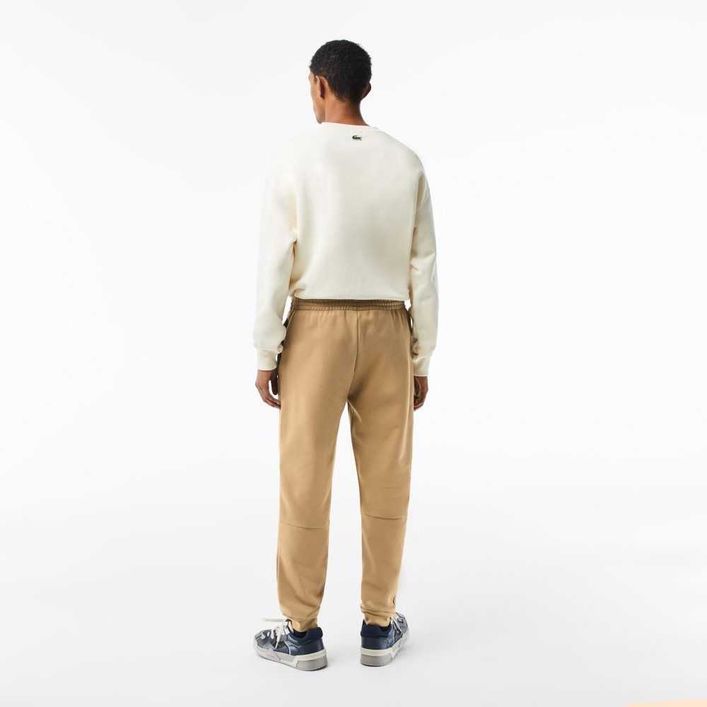 Lacoste Tapered Fit Fleece Beige | 6924-HFLQV