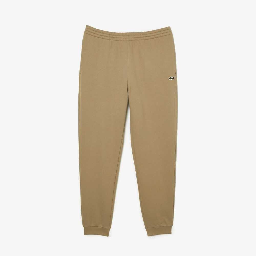 Lacoste Tapered Fit Fleece Beige | 6924-HFLQV