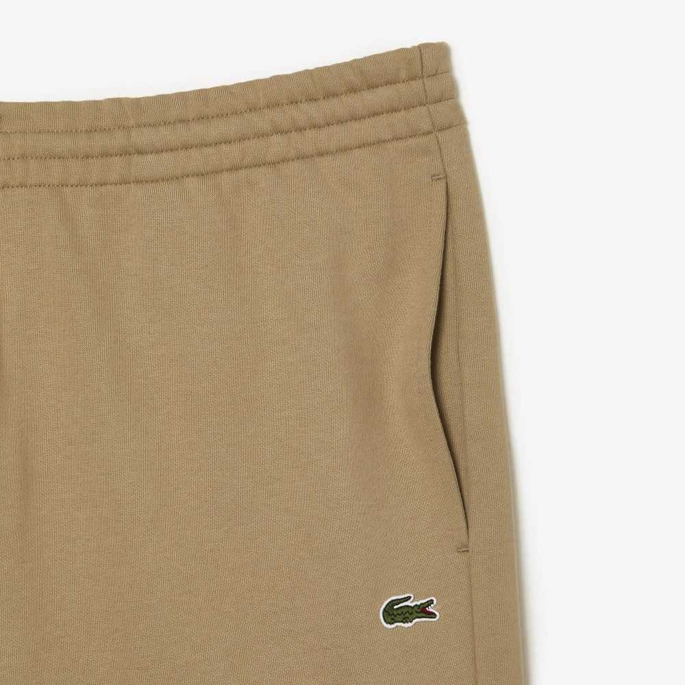 Lacoste Tapered Fit Fleece Beige | 6924-HFLQV