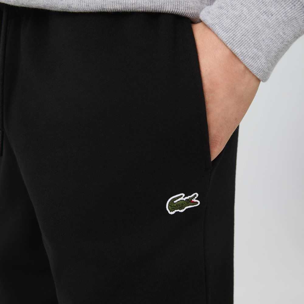 Lacoste Tapered Fit Fleece Negras | 8051-PTLGD