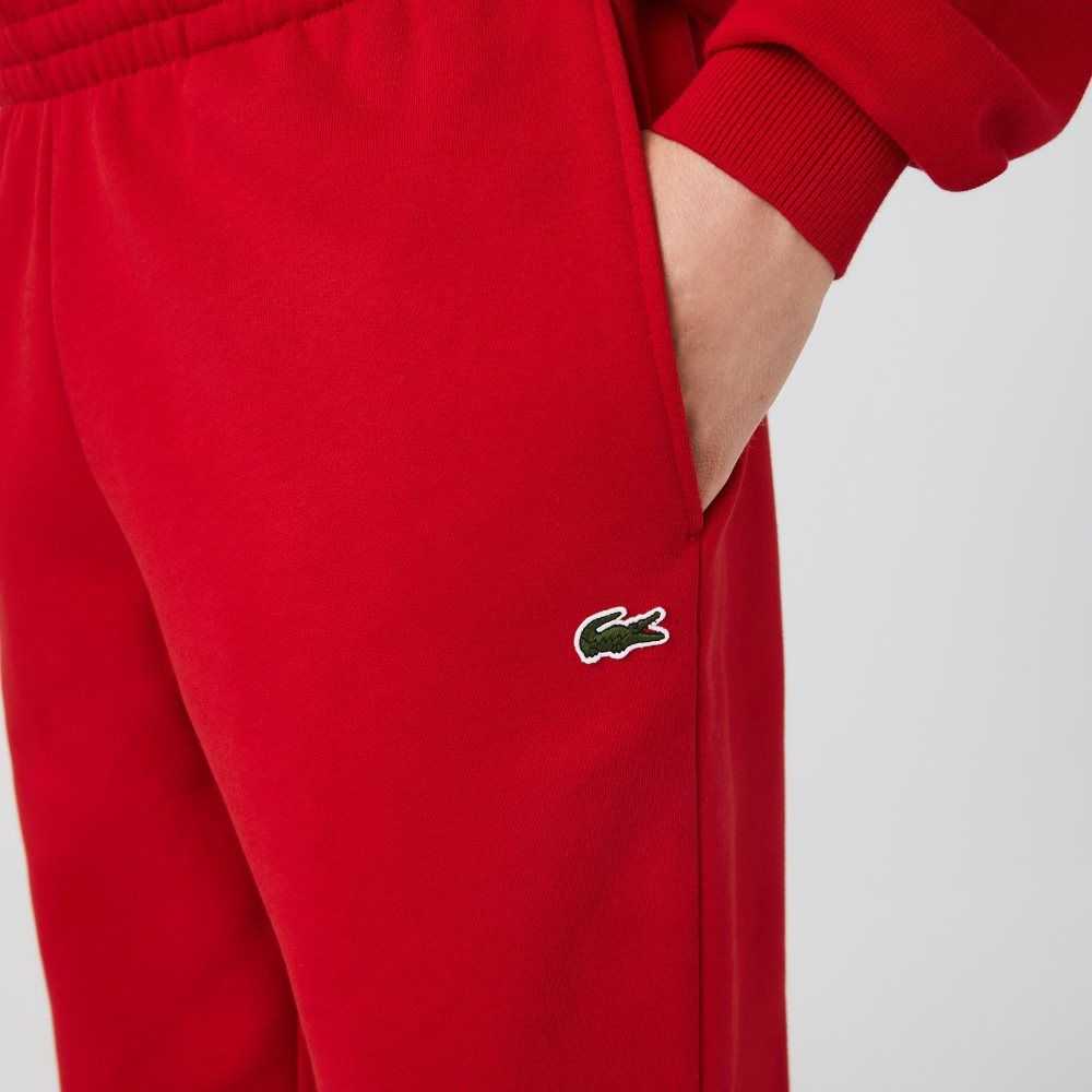 Lacoste Tapered Fit Fleece Rojas | 0875-QVJHU