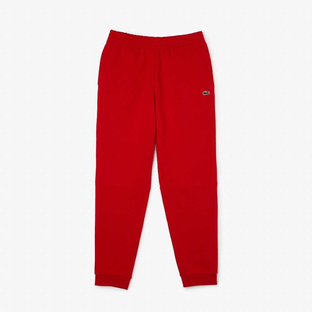 Lacoste Tapered Fit Fleece Rojas | 0875-QVJHU