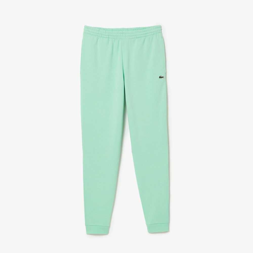 Lacoste Tapered Fit Fleece Trackpants Verde Claro | 6184-WEIBN